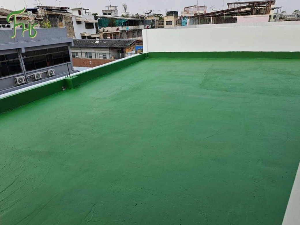 รับทำระบบกันซึมผนังอาคารและพื้นดาดฟ้า